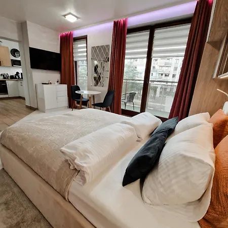 Terrace Centrum - Dworzec Glowny 850m Daire